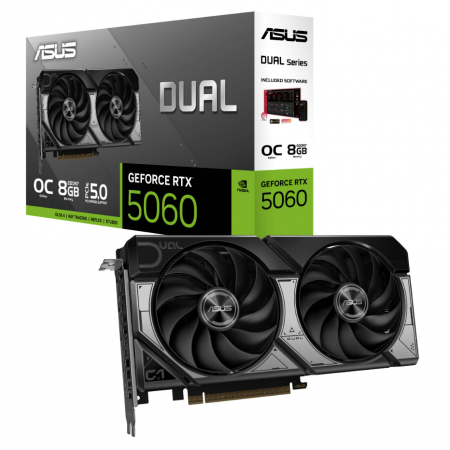 PLACA GRÁFICA ASUS RTX 5060 O8G DUAL DDR7